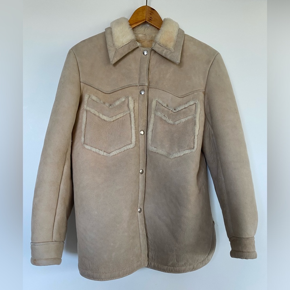 Rare Vintage Disney Frontierland Fleece Jacket
